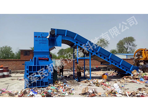 臥式打包機(jī)（廢金屬、可樂(lè)瓶、廢紙）